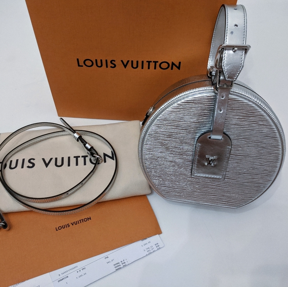 RESERVED💕Louis Vuitton🎉Petite Boite Chapeau Epi - Picture 2 of 8
